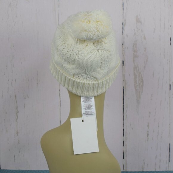 NWT Joie Macia Beanie Ribbed Pom Hat Wool Blend Unisex main image 9